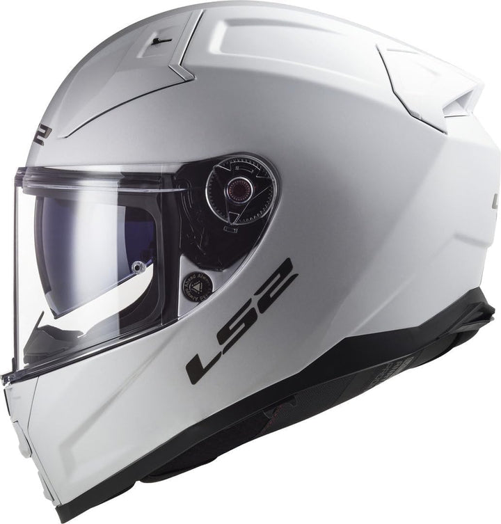 LS2, Integralhelme motorrad VECTOR II solid white, XXXL 3XL Weiss, 3XL Weiss