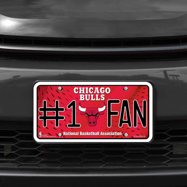 NBA #1 Fan Metall Kennzeichenanhänger