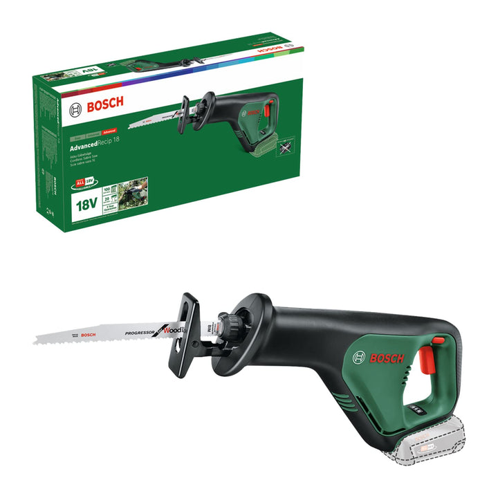 Bosch Akku Säbelsäge AdvancedRecip 18 (ohne Akku, 18 Volt System, im Karton) AdvancedRecip 18 I ohne