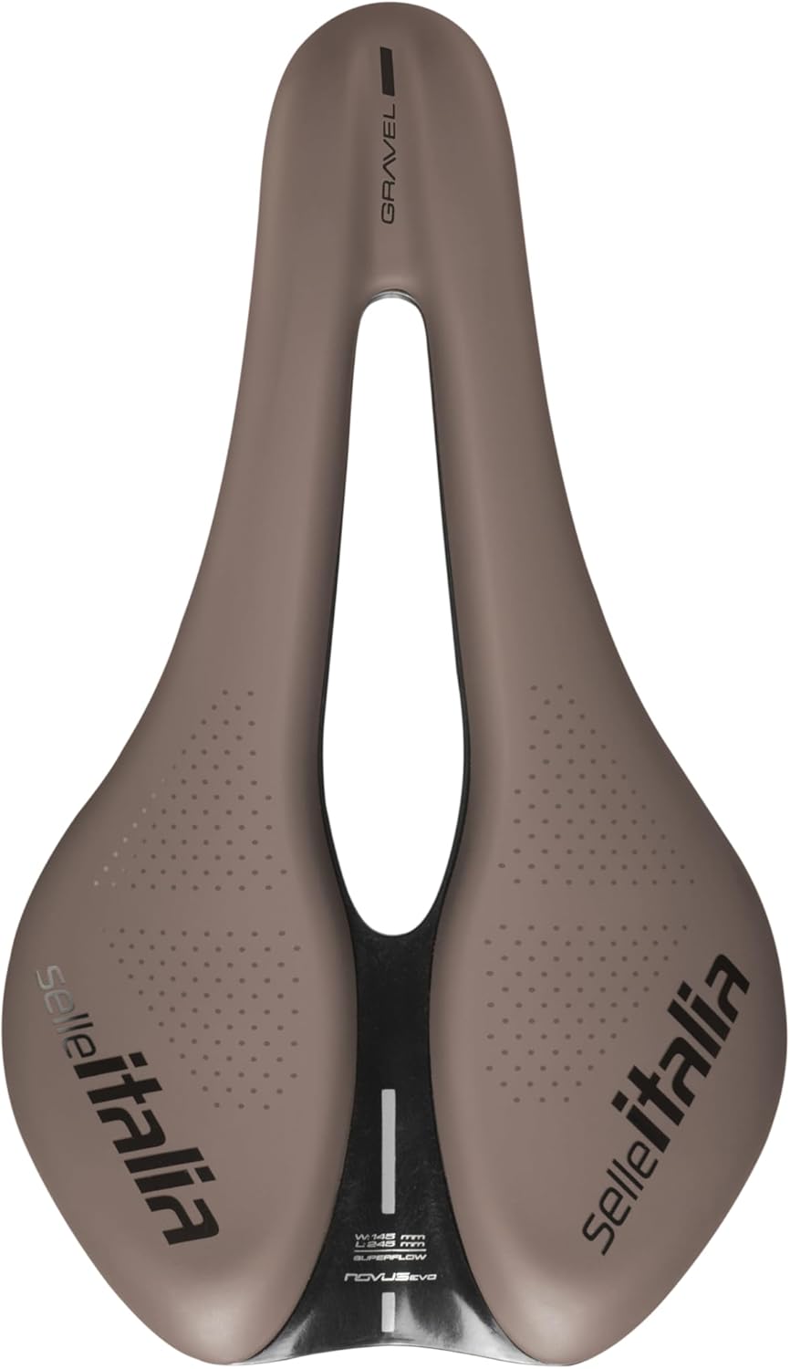 NOVUS Boost EVO Gravel TM Superflow Sattel braun - L3