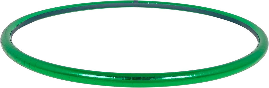 Metallic Hula Hoop Reifen, Ø80/90/100cm Grün Ø90cm, Grün Ø90cm