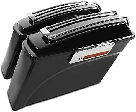 Seitenkoffer-Reling LED für Harley Davidson Road King Classic 98-13 Chrom