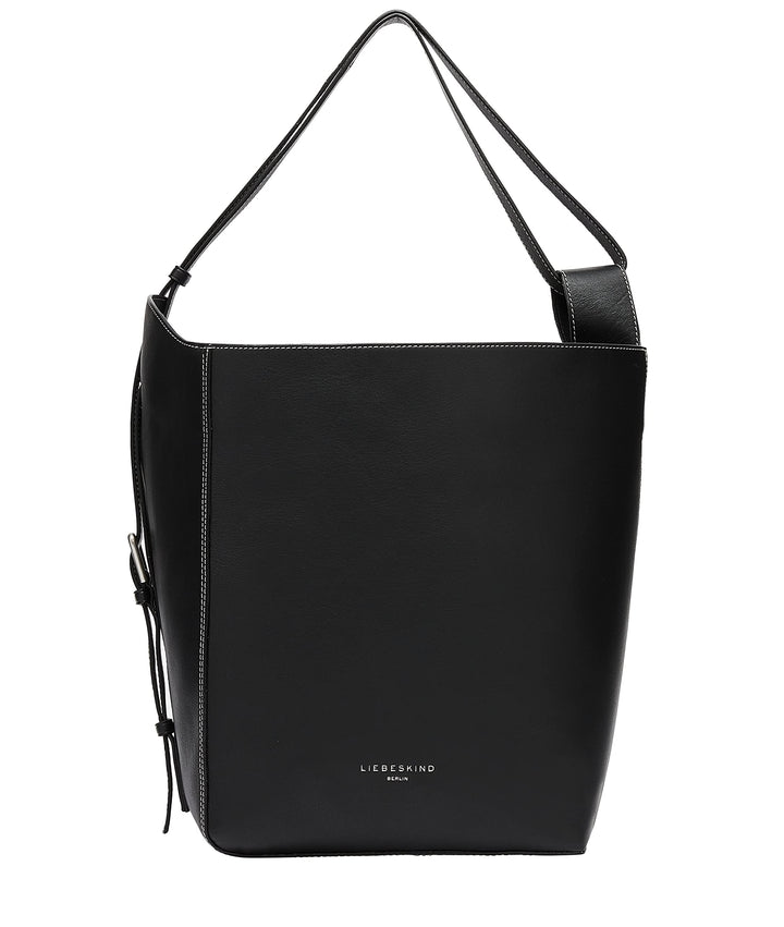 Liebeskind Damen Bowie Hobo L Schwarz, Schwarz