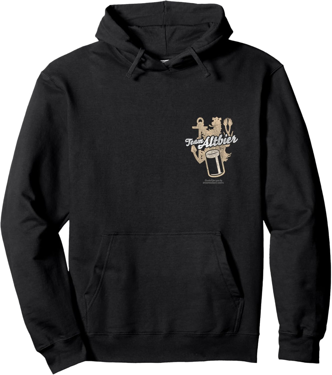 Düsseldorf Bier Design Schriftzug Team Altbier Düsseldorf Pullover Hoodie