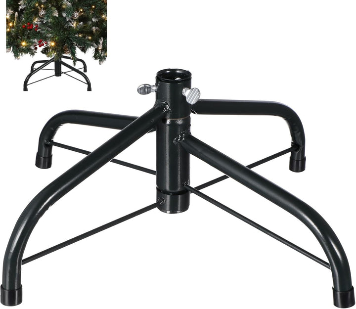 Cabilock Weihnachtsbaumständer Aus Stabiler Metallkonstruktion Drehbarer Sockel Für Weihnachtsbäume