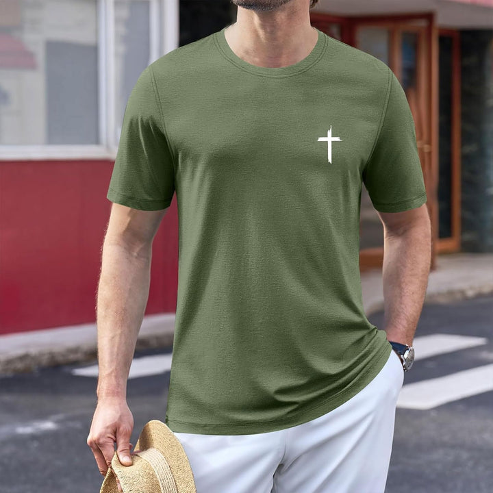 Generisch T Shirt Herren,Oversized Tshirt Herren Baumwolle Langes Oberteil Casual Themenkleidung Bas