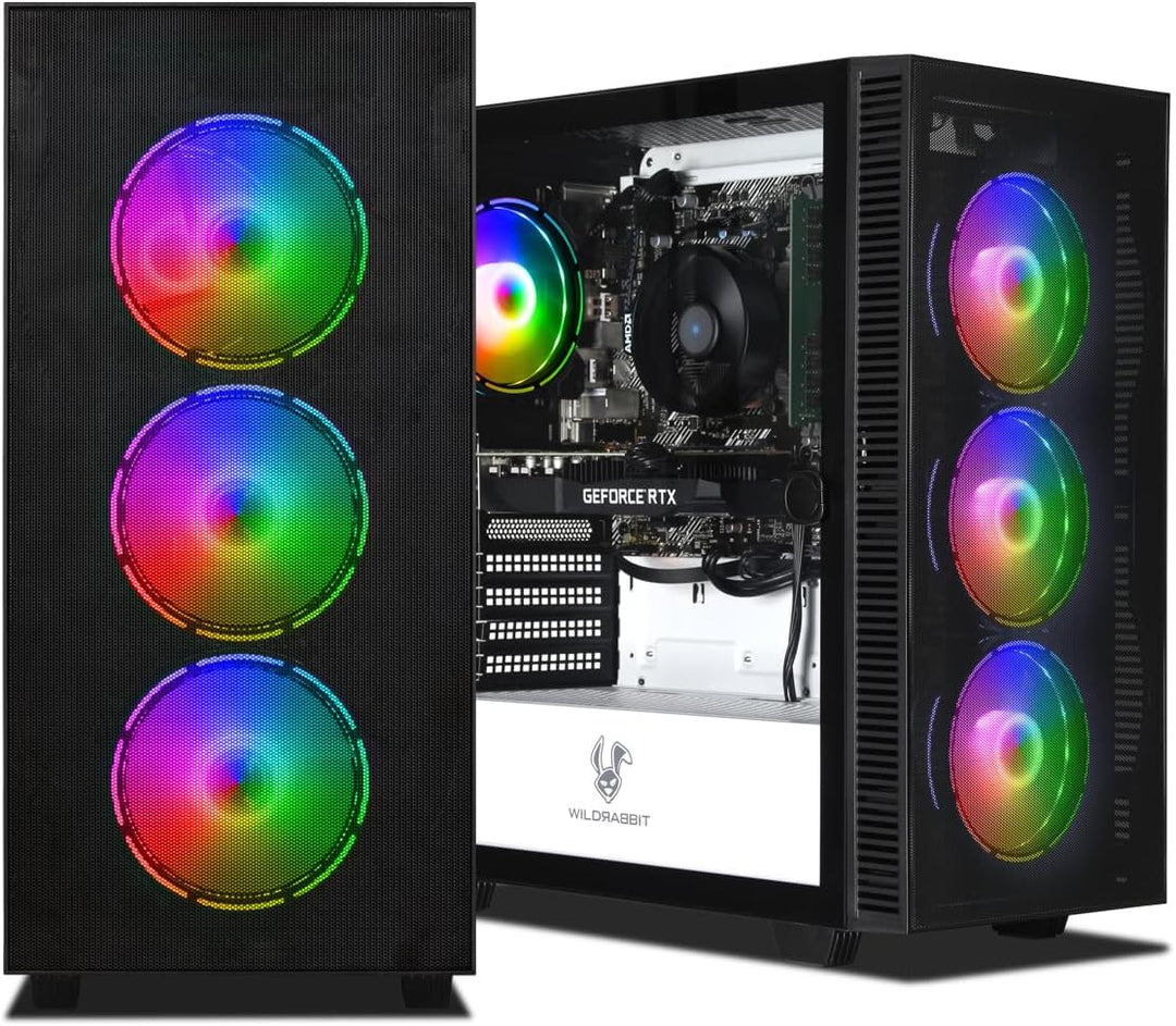 Ankermann Business Gaming V2 PC | AMD Ryzen 5 4500 | GTX 1650 | 16GB RAM | 1TB M.2 SSD | Wild Rabbit