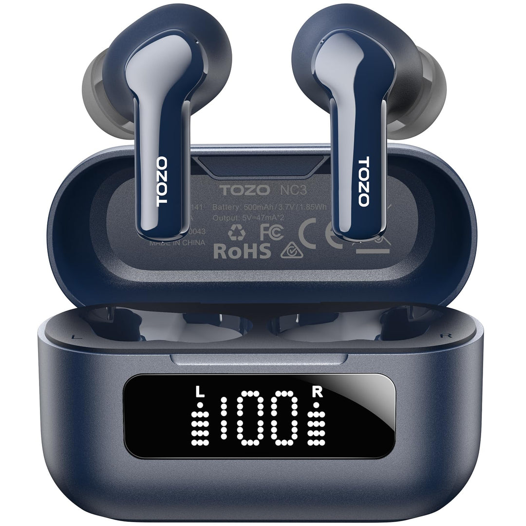 TOZO NC3 Kopfhörer Kabellos Bluetooth 5.3, Bluetooth Kopfhörer, In Ear Kopfhörer mit Hybrid Active N