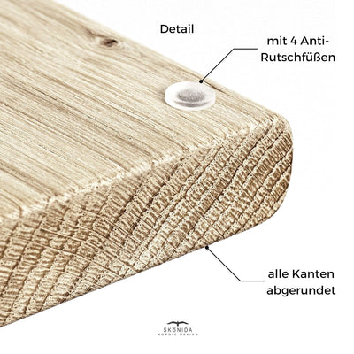 Hoher Schmuckständer aus Holz – Design Schmuckbaum SKADI –Kettenhalter für lange Ketten - Handmade i