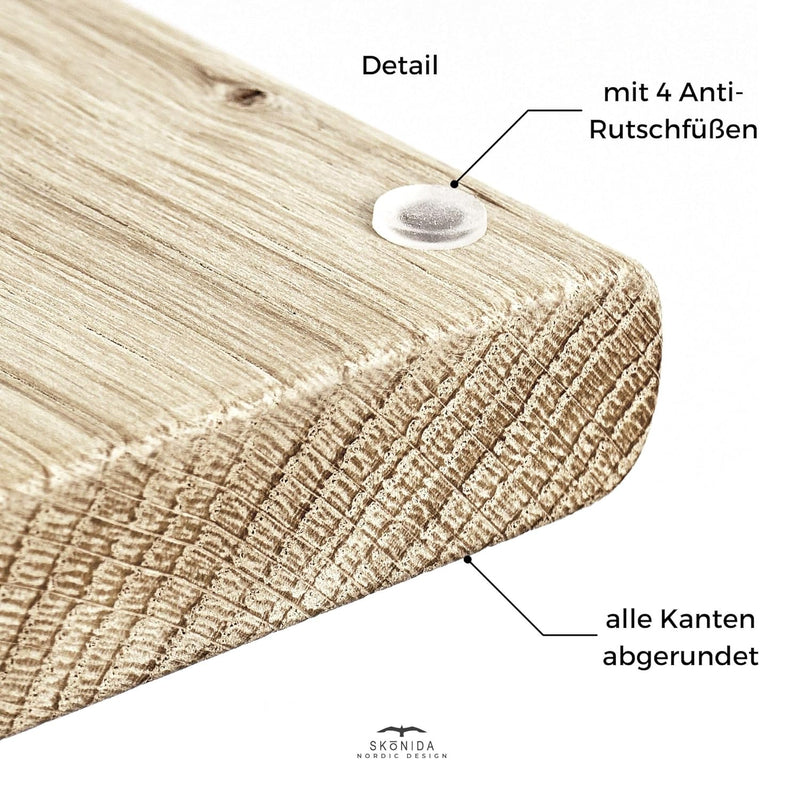 Hoher Schmuckständer aus Holz – Design Schmuckbaum SKADI –Kettenhalter für lange Ketten - Handmade i