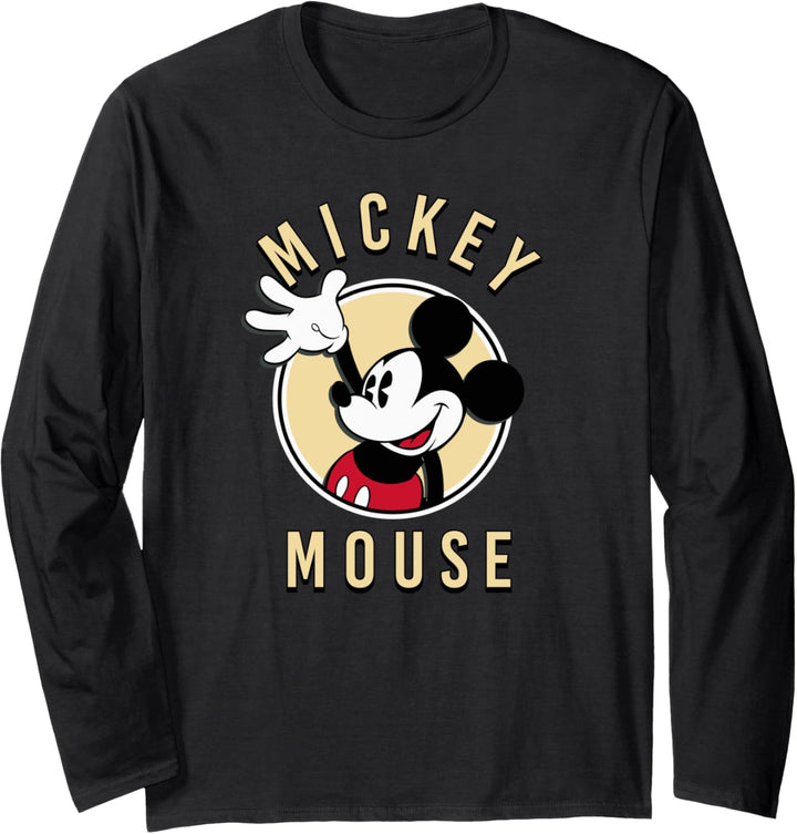 Disney Mickey Mouse Wave Langarmshirt