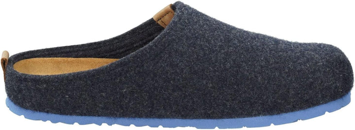 Rohde Herren, Männer, Pantoffeln, Hausschuhe,Wechselfussbett 40 EU Blau, 40 EU Blau