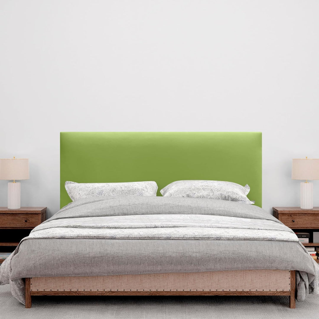 DHOME Kopfteil aus Kunstleder oder Stoff AQUALINE Glattes gepolstertes Kopfteil Luxusbett Kopfteil (