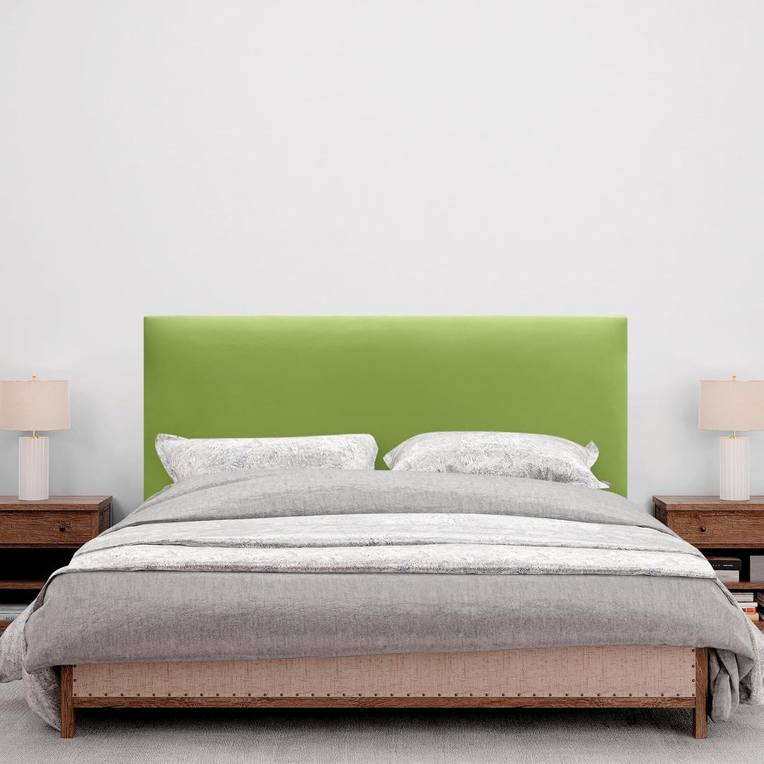 DHOME Kopfteil aus Kunstleder oder Stoff AQUALINE Glattes gepolstertes Kopfteil Luxusbett Kopfteil (