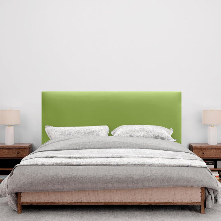 DHOME Kopfteil aus Kunstleder oder Stoff AQUALINE Glattes gepolstertes Kopfteil Luxusbett Kopfteil (