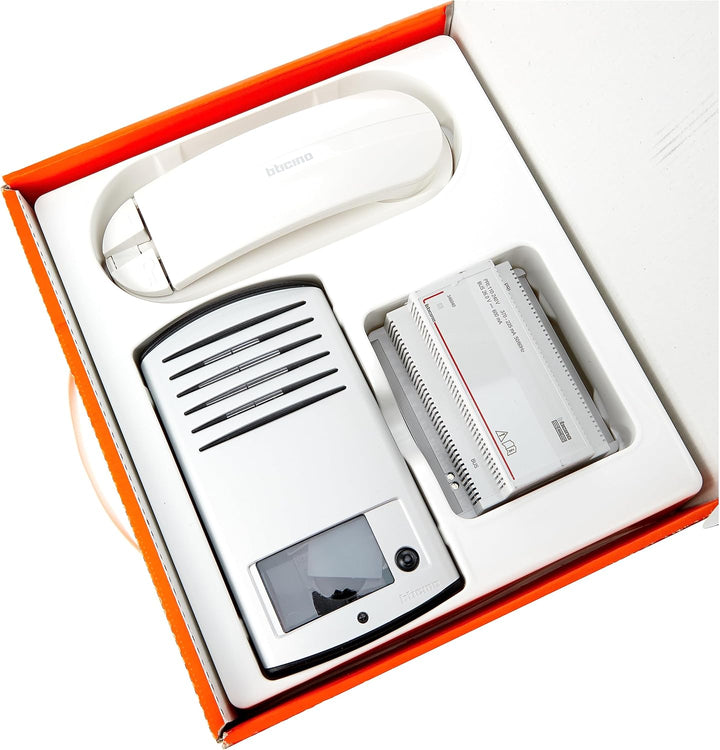 BTicino 366811 Gegensprechanlage mit 1 Hörer, 2 Kabel Einfamilie, Einfamilie