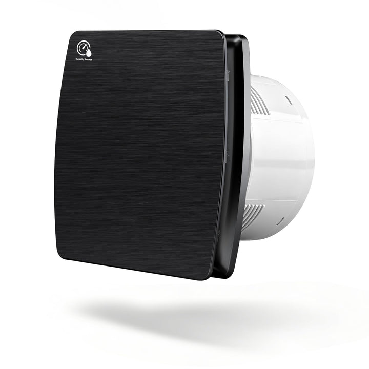 Ø150mm Badlüfter mit Nachlauf [18W - IPX4 - 35db - 240m³/h] Leiser Abluftventilator mit Rücklaufklap