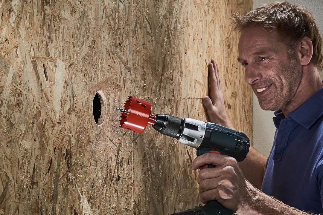 wolfcraft Lochsägen-Set „Universal“, 3-tlg. I 5982000 I Für Ø-68-mm-Bohrungen in Beton, Mauerwerk, S