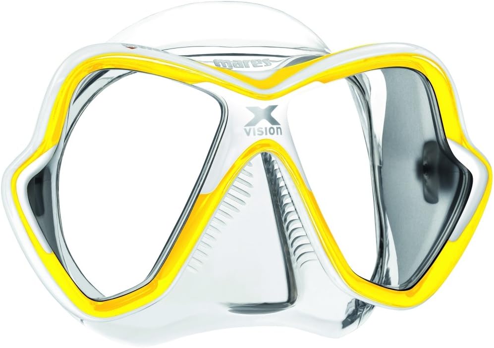 Mares X-Vision Mask 14 Taucherbrille BX Gelb/Weiss, BX Gelb/Weiss