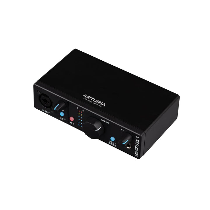 Arturia - MiniFuse 1 - Kompaktes USB-Audio-Interface mit Kreativer Software für Hochwertige Aufnahme