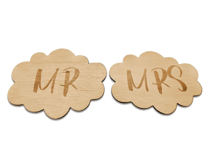 Fotobox Accessoires Hochzeit Requisiten, Schilder aus Holz mit Sprüchen, Wedding Props Zubehör für P