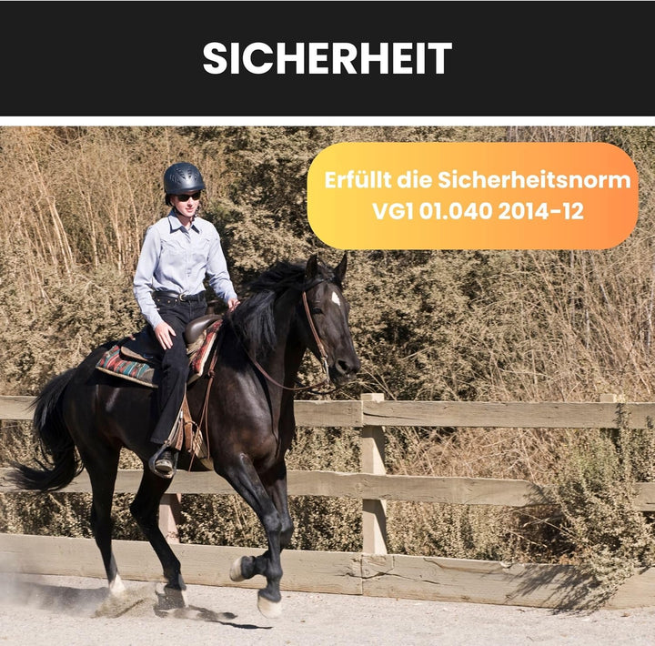 Start Dynamic Reithelm Damen, Reithelm Kinder Mädchen 52-58, Reithelm Herren für Reiter, Reitkappe D