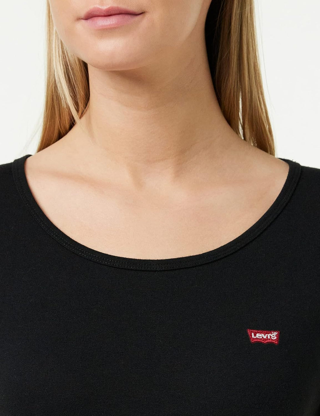 Levi's Damen 2-Pack Tee T-Shirt XS White +/Mineral Black, XS White +/Mineral Black