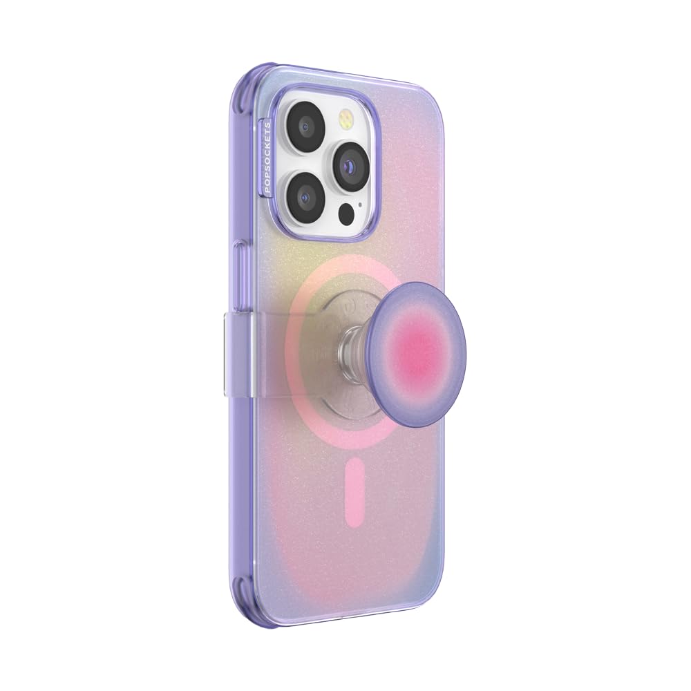 PopSockets: PopCase PlantCore für MagSafe - Hülle für iPhone 14 Pro mit Abnehmbarem PopGrip Slide So
