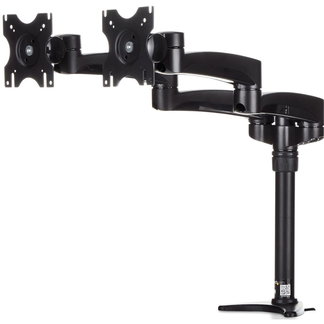 StarTech.com Dual Monitorhalterung mit verstellbaren Armen - Monitor Tischhalterung (12 bis 24") höh