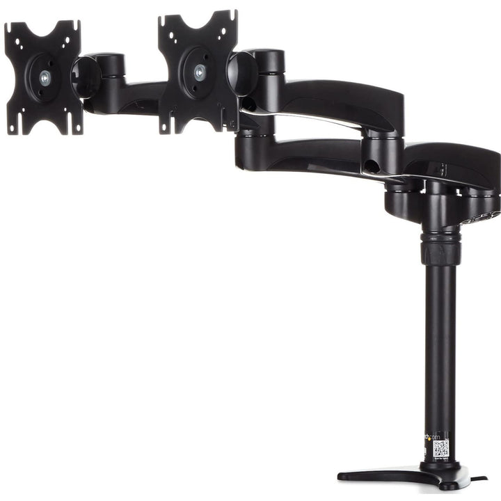 StarTech.com Dual Monitorhalterung mit verstellbaren Armen - Monitor Tischhalterung (12 bis 24") höh