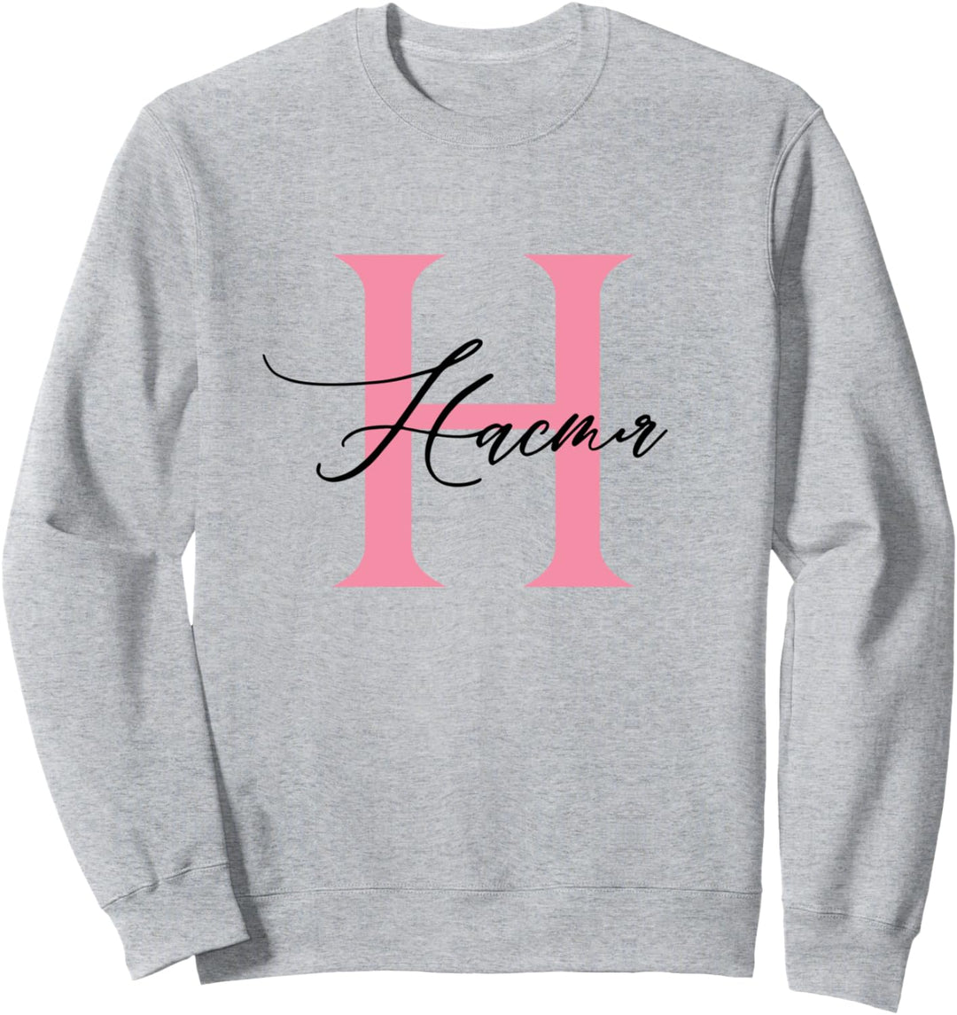 Nastja Russische Schrift Buchstabe Russin Russland Russia Sweatshirt