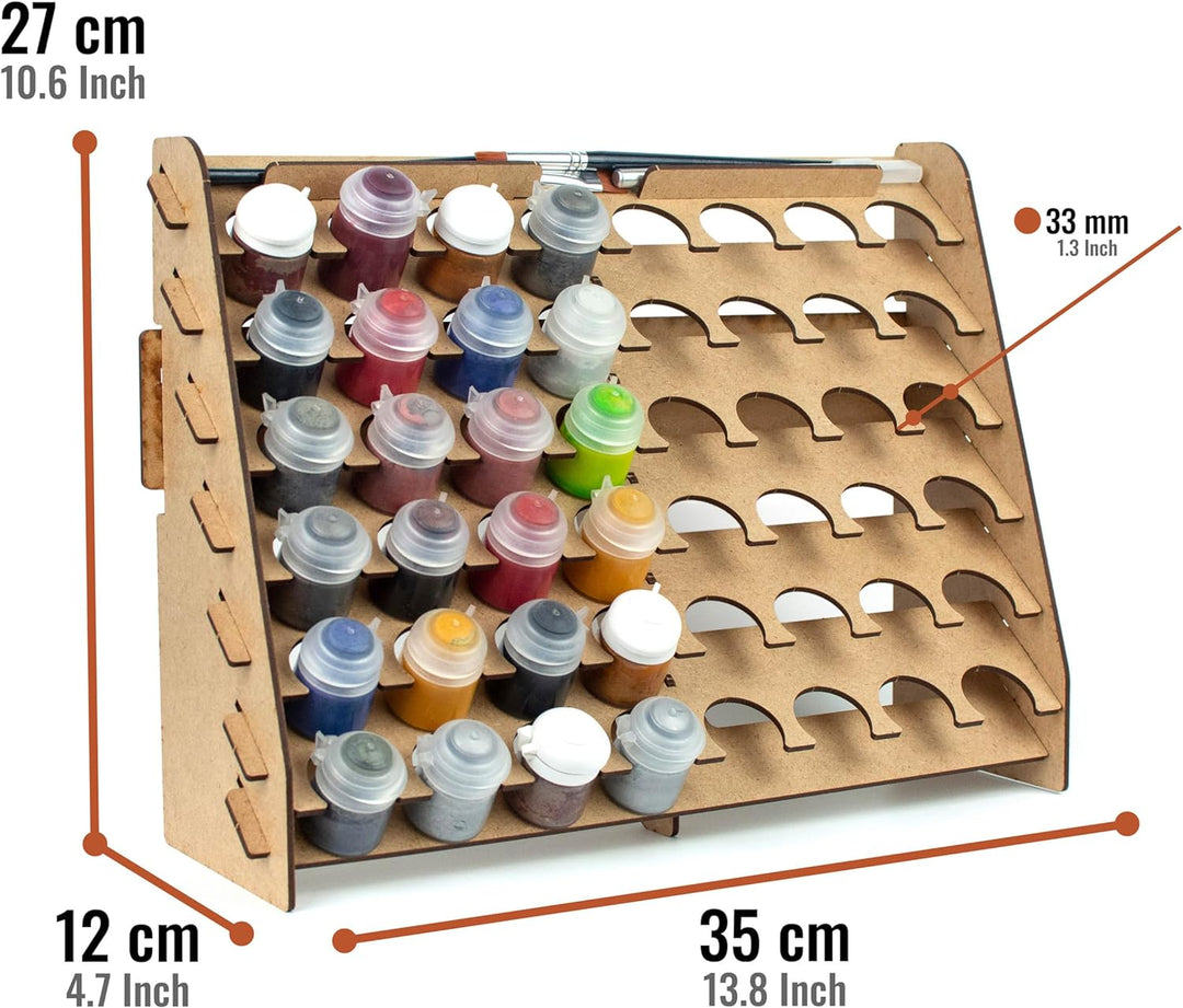 PROSCALE Paint rack citadel Wand farbständer. Tabletop citadel farben aufbewahrung model wall paint