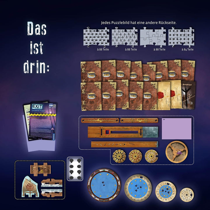 KOSMOS EXIT - Das Spiel + Puzzle: Das Gold der Piraten
