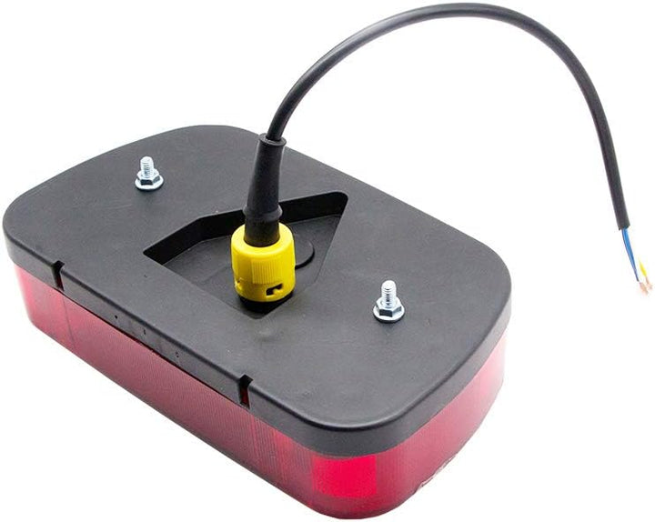 ETUKER 1Pair Anhänger Rückleuchten Kit Anhänger Rückleuchte, 12V Universal Wasserdichte Anhänger Rüc