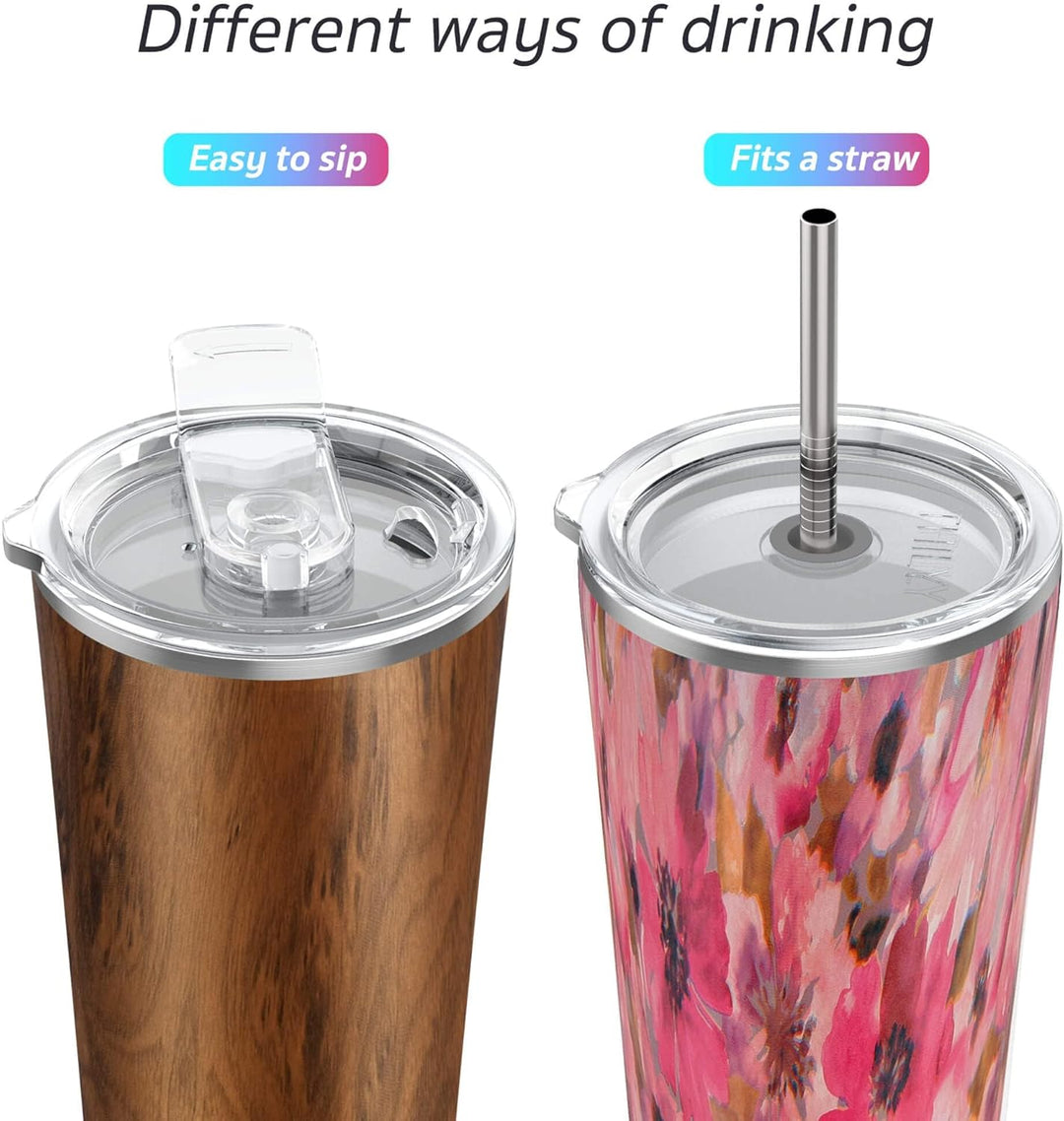 Vakuumisolierter Edelstahlbecher – THILY 780 ml dreifach isolierter Reisebecher mit spritzwassergesc