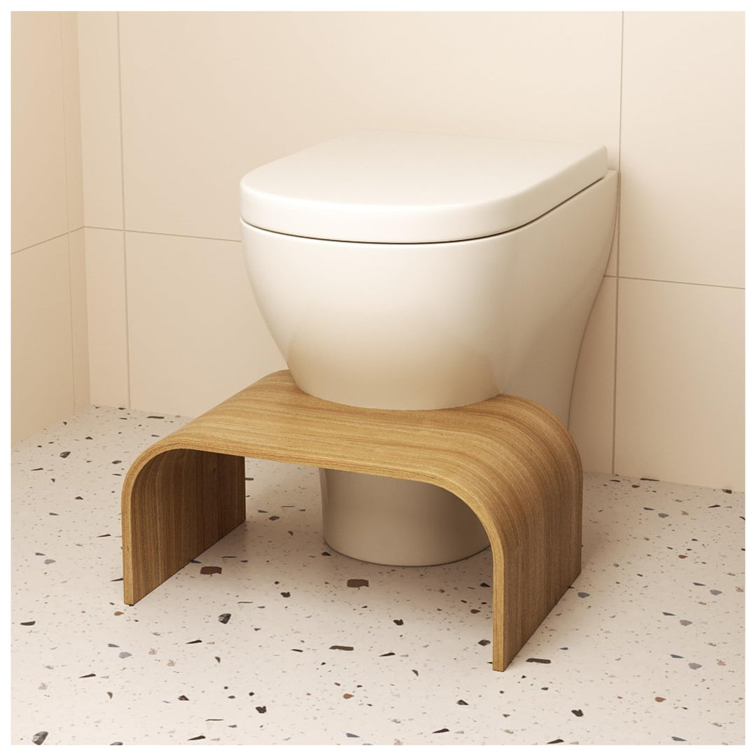 Tritthocker aus Holz, tragbarer Badezimmerhelfer, Kothocker, Trittleiter, Toilettentreppen, Einzelfu