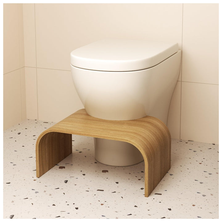 Tritthocker aus Holz, tragbarer Badezimmerhelfer, Kothocker, Trittleiter, Toilettentreppen, Einzelfu