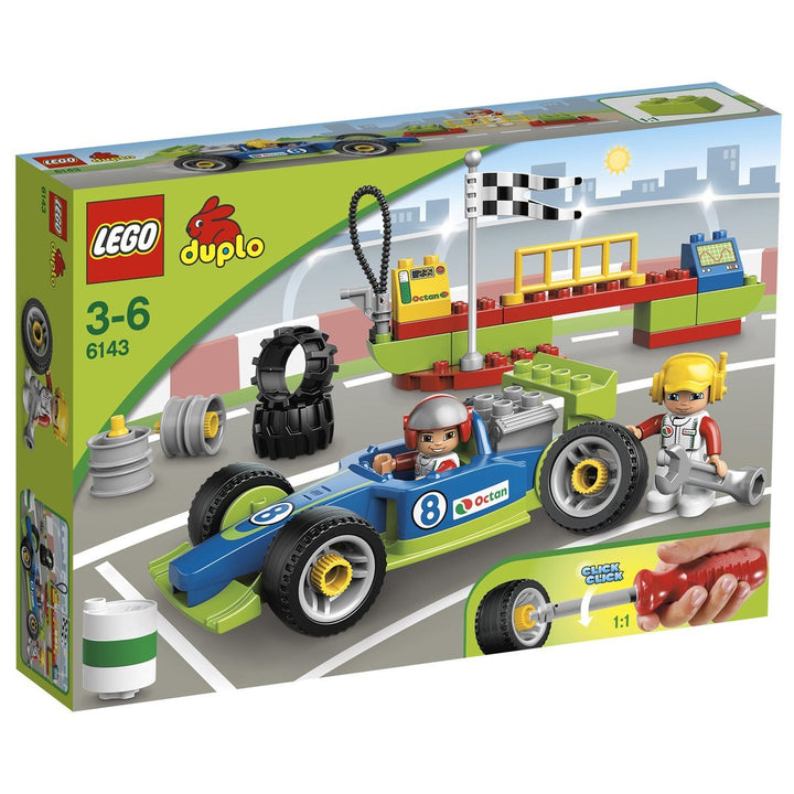 Lego 6143 - Duplo: Rennfahrzeug