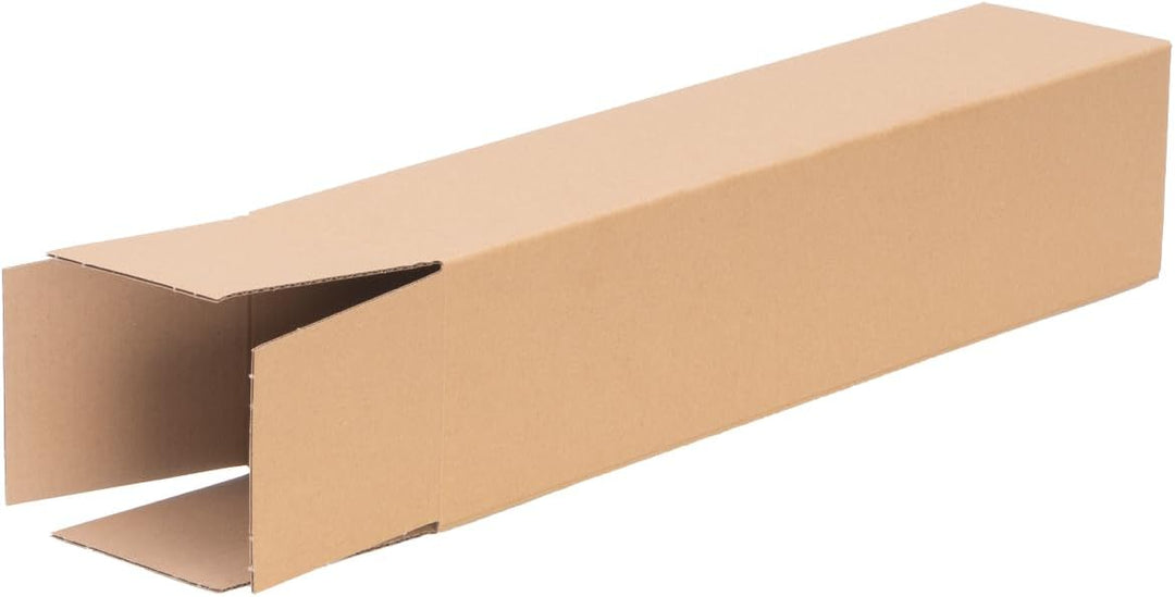 200 Versandhülse eckig 450x110x110 mm Versandrolle Versandrohr Faltkarton ohne Sperrgutzuschlag