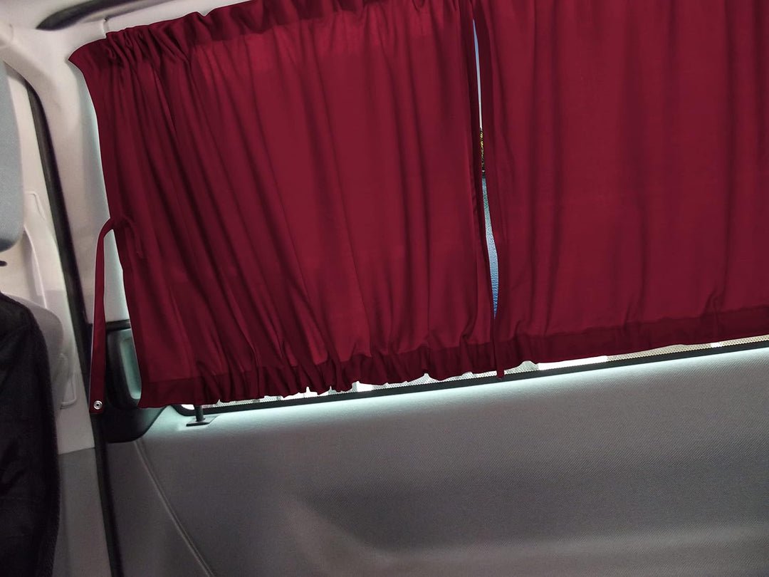 BREMER SITZBEZÜGE Mass Gardinen Vorhänge Sonnenschutz kompatibel mit VW T4 Multivan Caravelle 1990-2