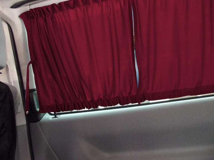 BREMER SITZBEZÜGE Mass Gardinen Vorhänge Sonnenschutz kompatibel mit VW T4 Multivan Caravelle 1990-2