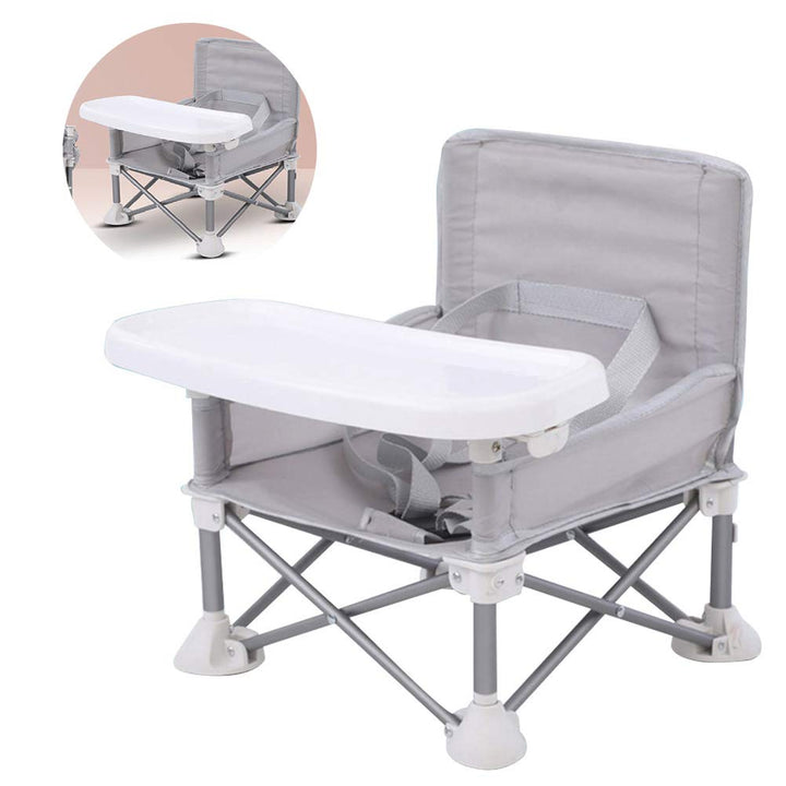 Sitzerhöhung mit Tablett für Baby, tragbarer Klappstuhl Esszimmerstuhl Aktivitätsstuhl, zum Essen, C