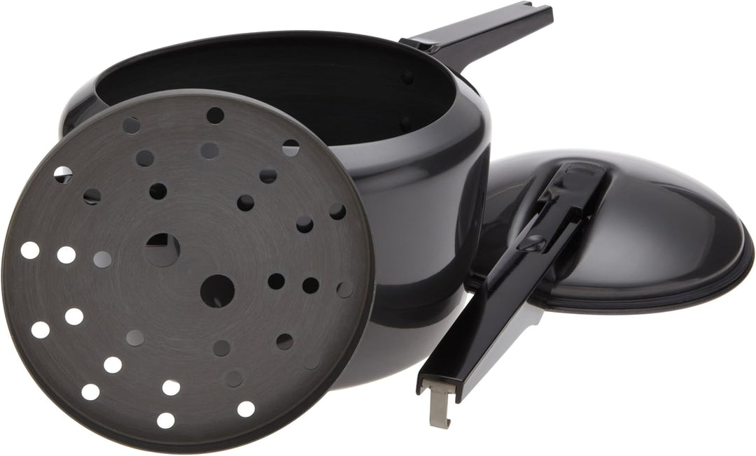 Hawkins Futura 7 Liter Schnellkochtopf, Jumbo-Design Pfannenkocher, harteloxierter Innendeckel-Schne