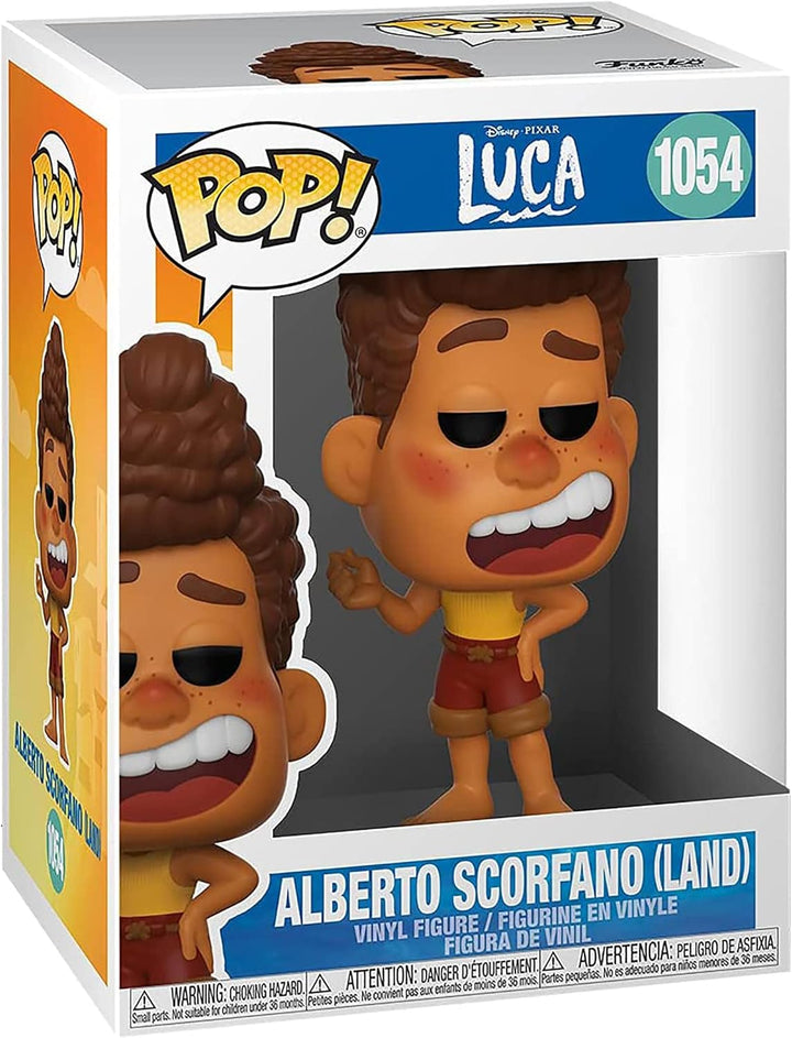 Funko Pop! Disney: Luca – Alberto - (Land) - Vinyl-Sammelfigur - Geschenkidee - Offizielle Handelswa
