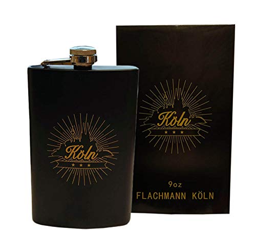 Unbekannt Köln Flachmann (270ml) Flask Kölle schwarz