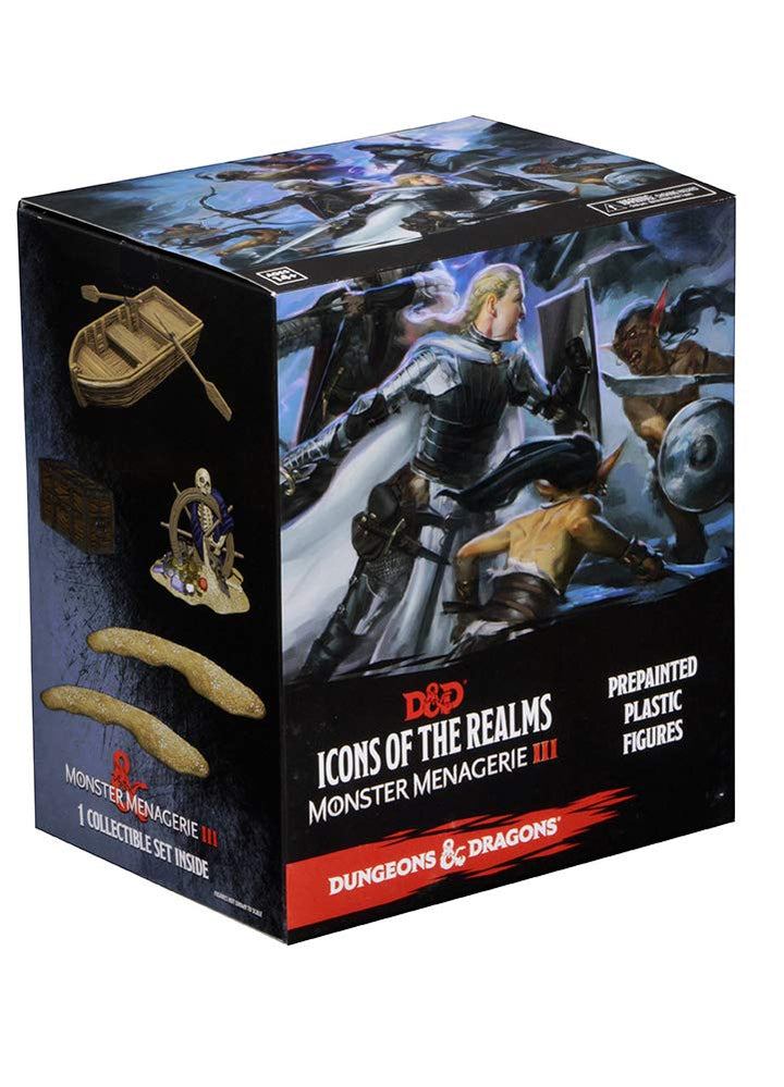 Wizkids Games Dungeons & Dragons: Icons of The Realms: Monster Menagerie 3 Booster Pack
