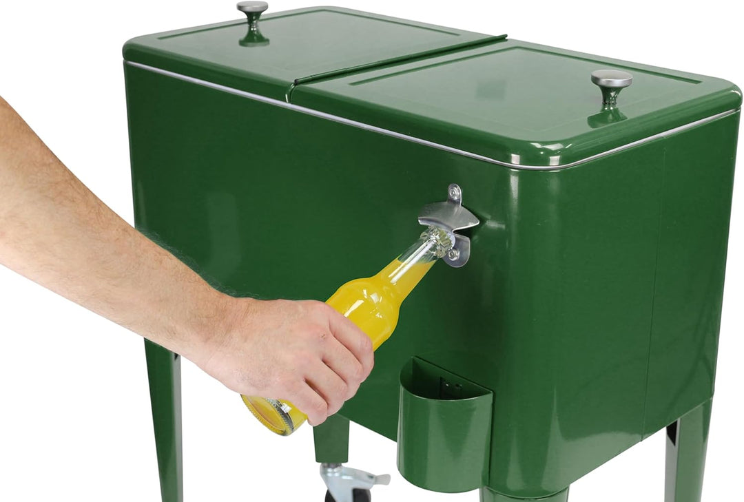 Kailua Cooler - Kühlbox, Kühlwagen, Getränkekühler British Racing Green, British Racing Green
