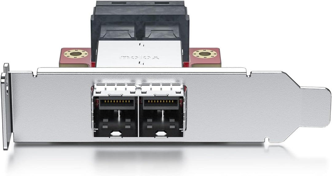 10Gtek Mini SAS Adapter SFF-8643 to SFF-8644 Dual Port Mini SAS Adapter 8643 Slot to 8644 Slot, 8643