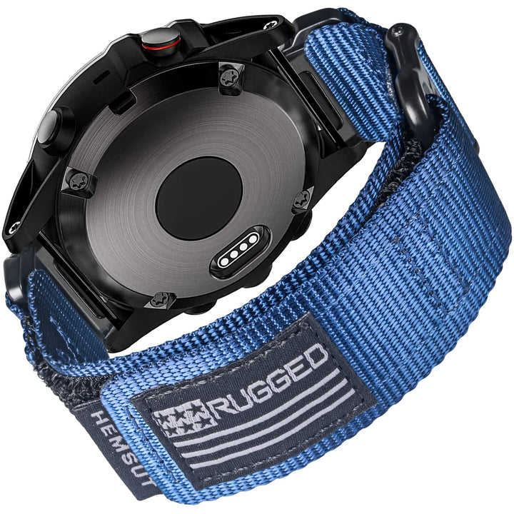 Armband für Garmin,Uhrenarmband Kompatibel mit Garmin superrobustes Nylon-Sportarmband für fēnix/For