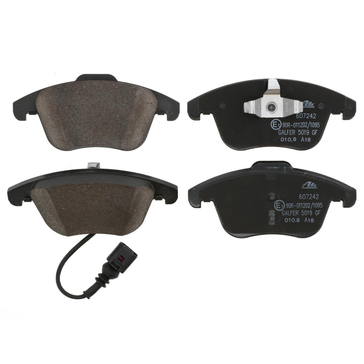 ATE Original Bremsbeläge - Belagsatz - für Scheibenbremse - 13.0460-7242.2 - ECE-R90 Strassenzulassu
